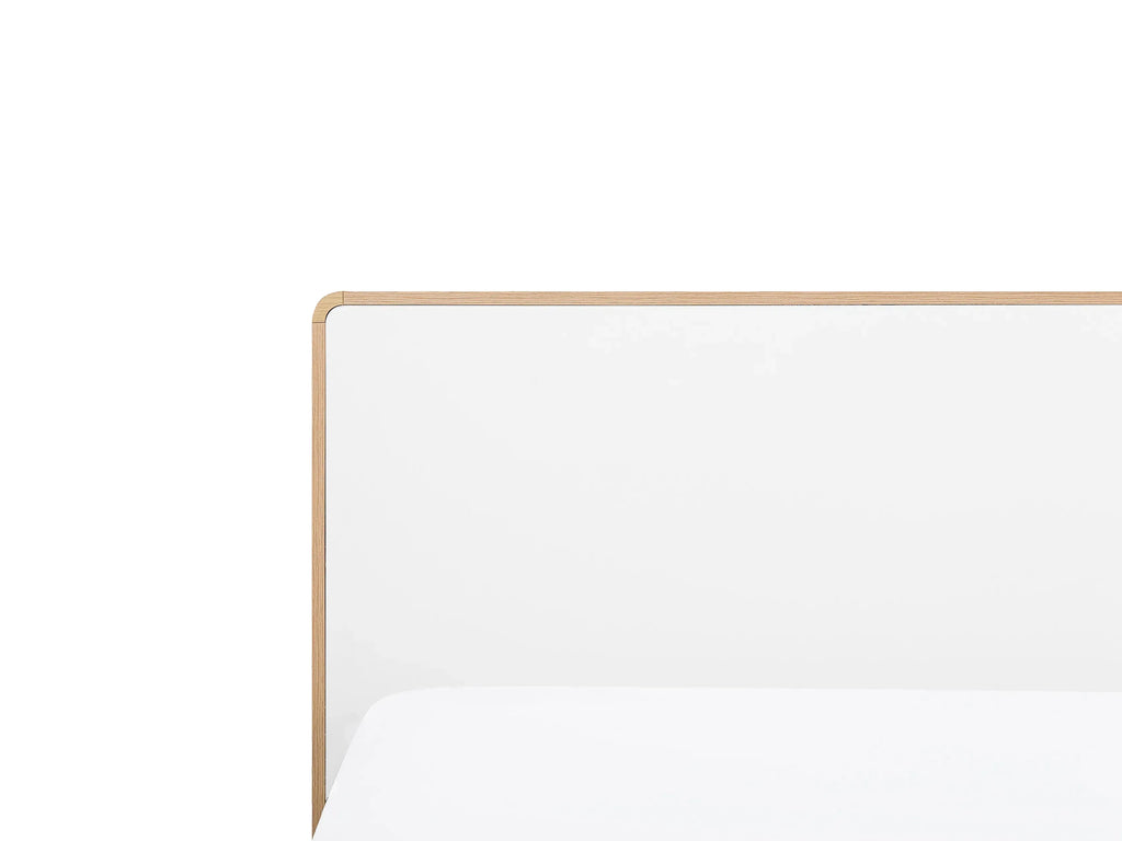 Lit LED 180 x 200 cm Marron clair