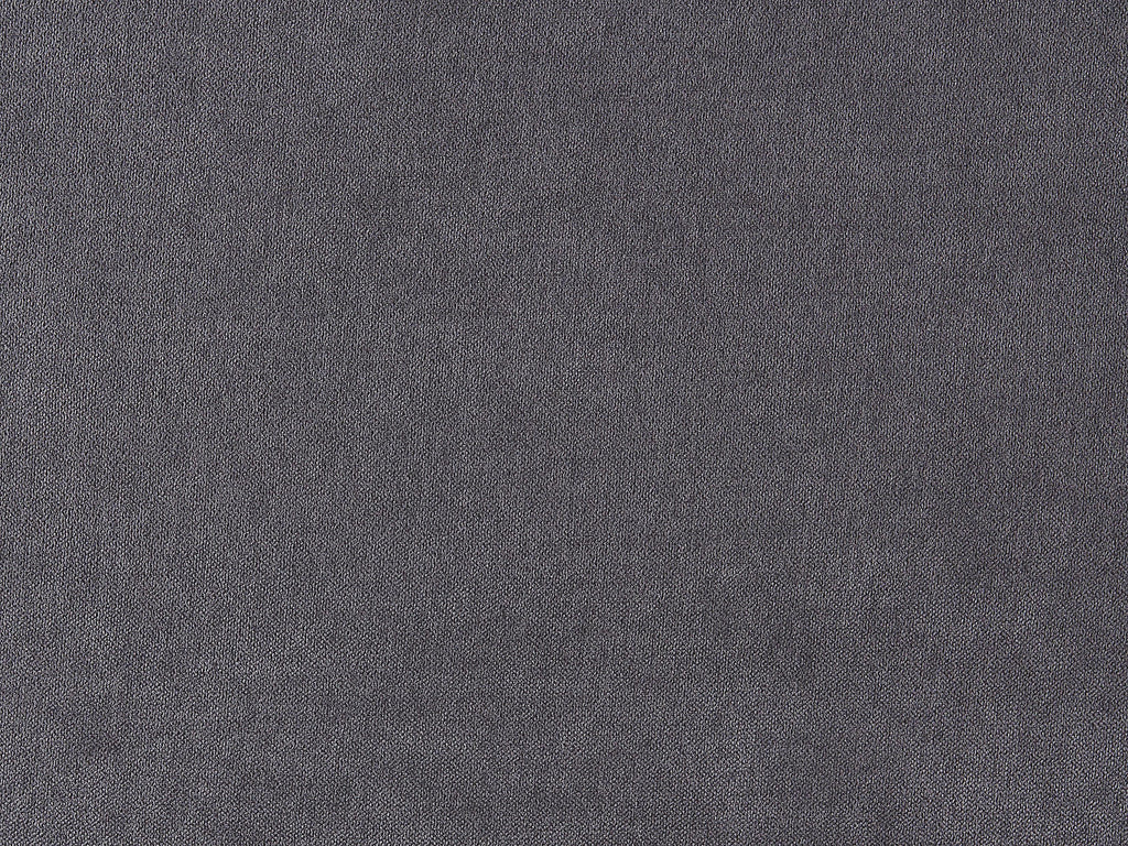 Lit Velours 160 x 200 cm Gris foncé