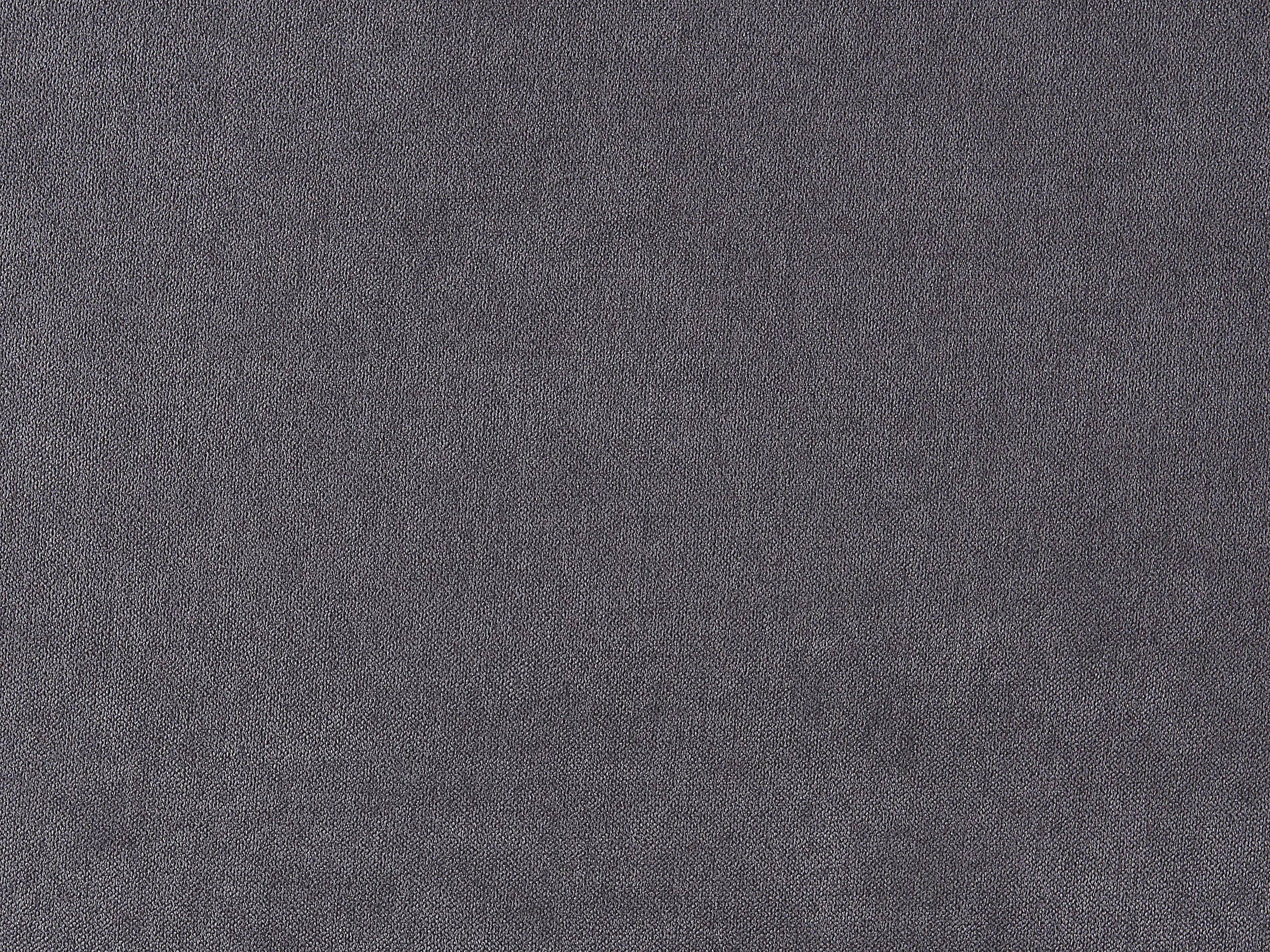 Lit Velours 160 x 200 cm Gris foncé