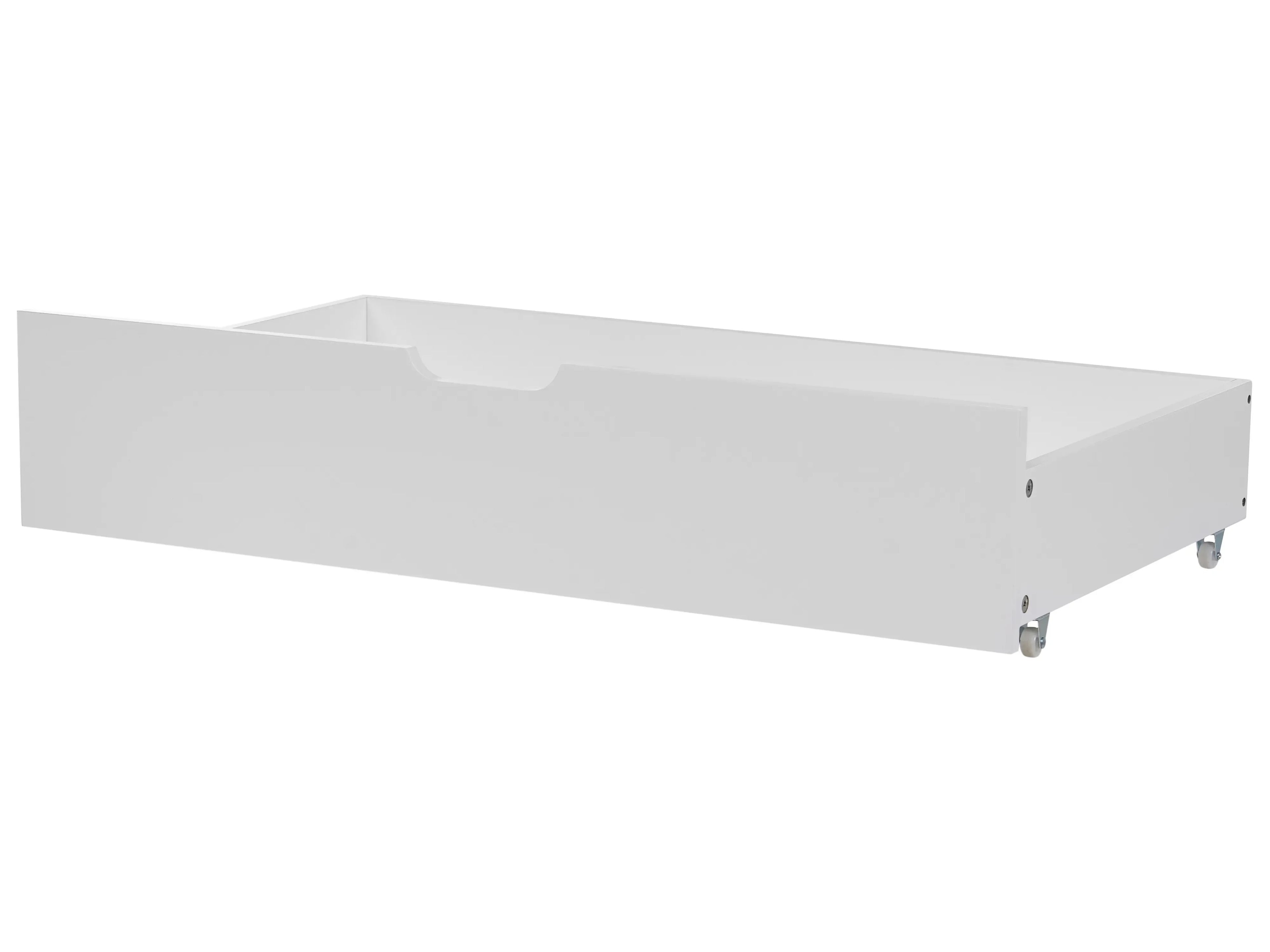 Lit superposé avec tiroirs Pin 90 x 200 cm Blanc