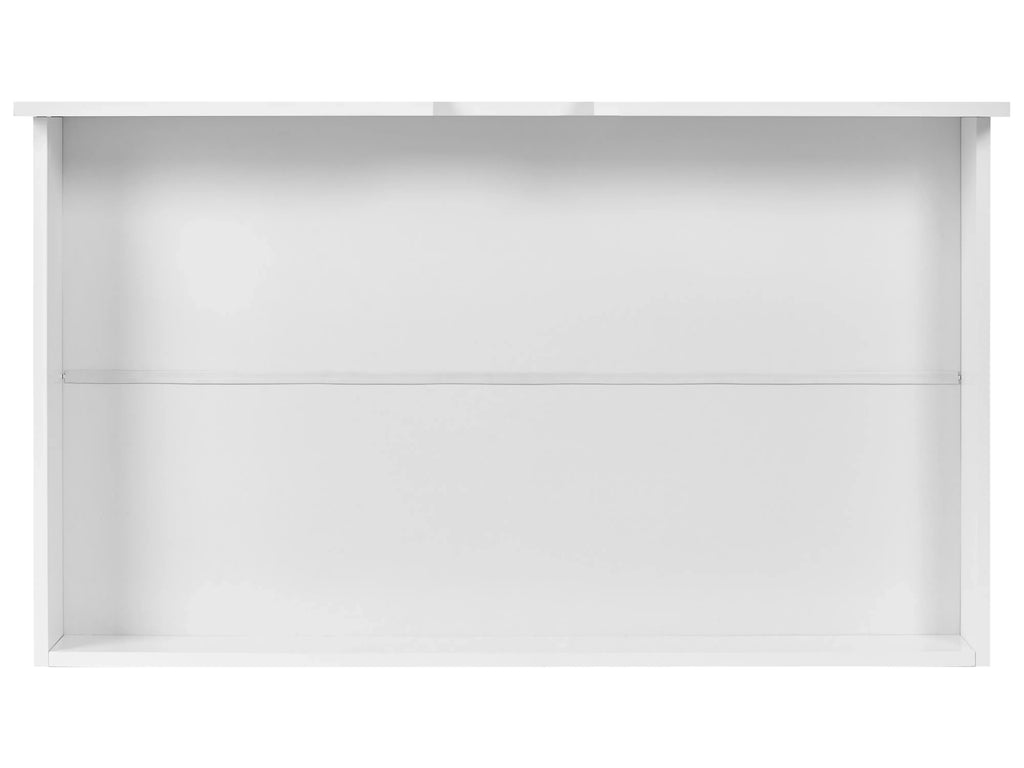 Lit superposé avec tiroirs Pin 90 x 200 cm Blanc