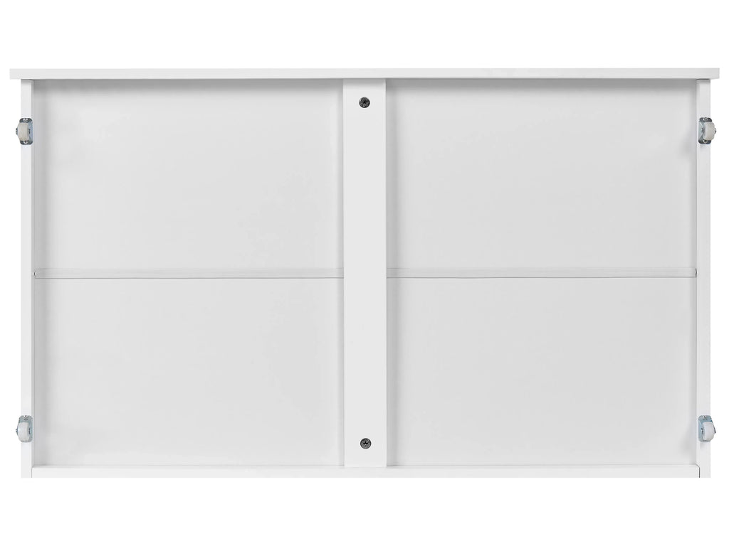 Lit superposé avec tiroirs Pin 90 x 200 cm Blanc