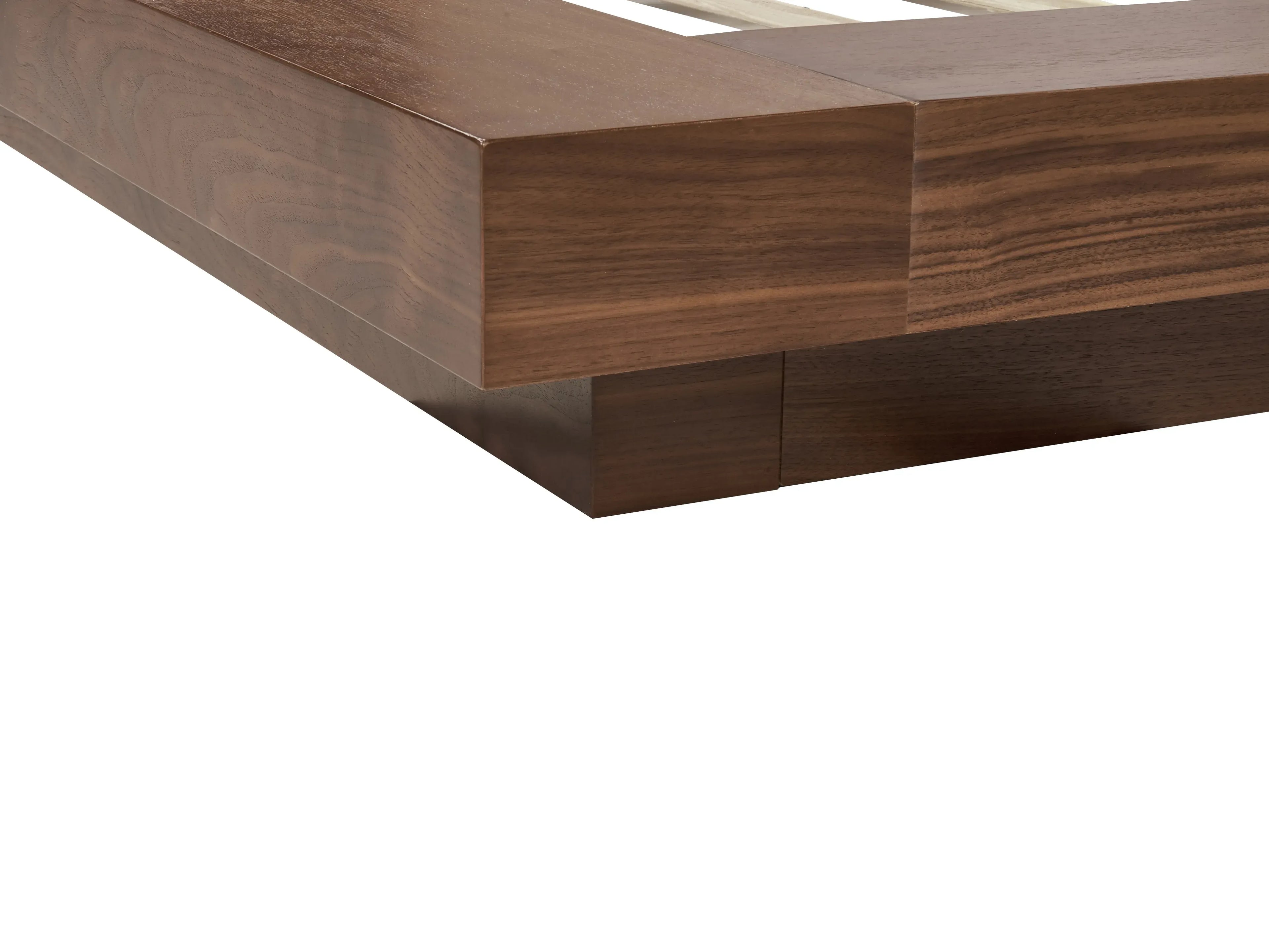 Letto con LED  160 x 200 cm LED Frassino marrone