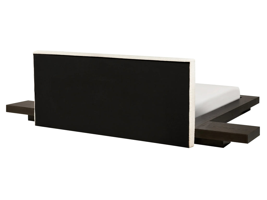 Letto con LED  160 x 200 cm LED Frasino scuro