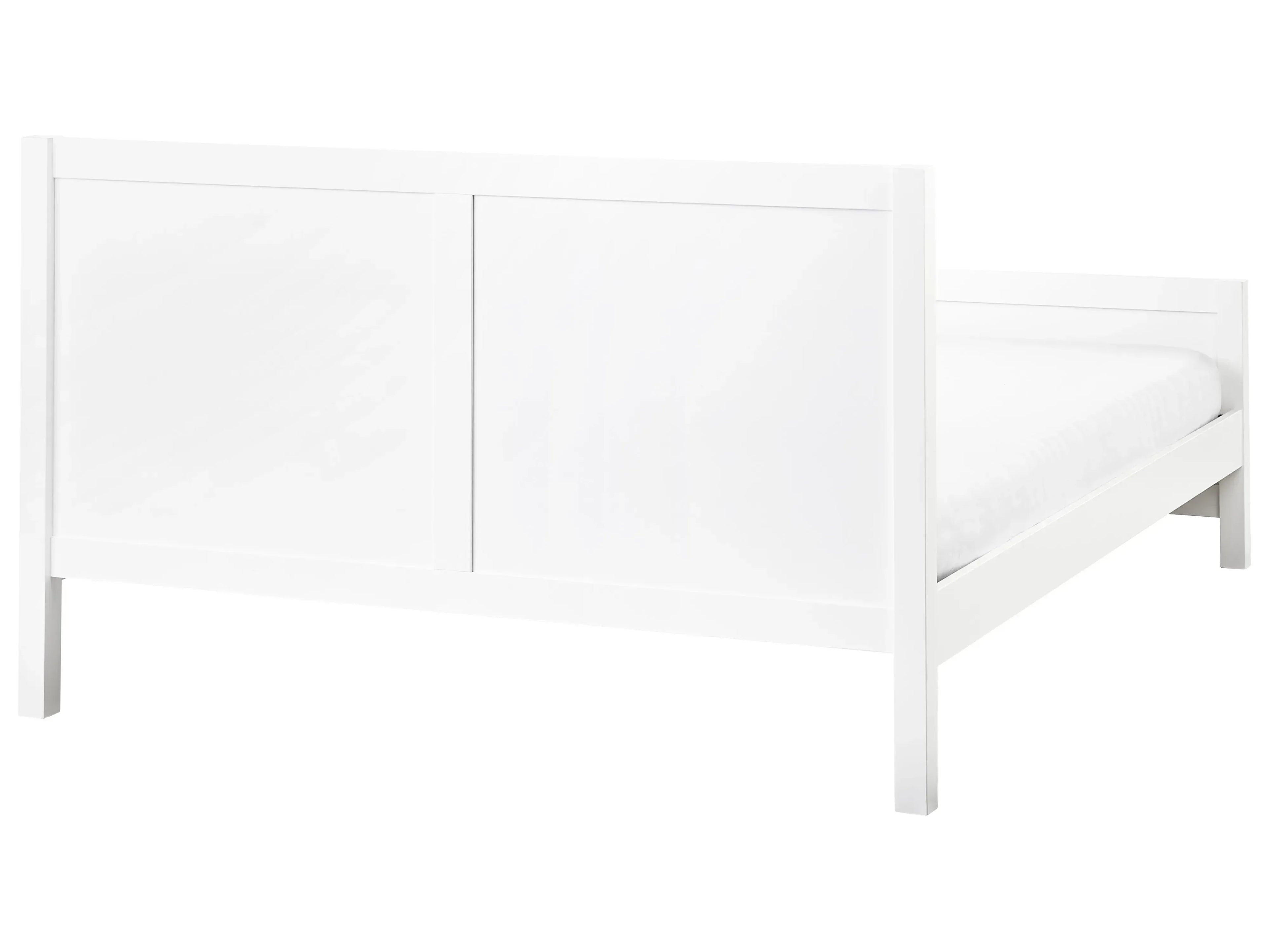 Letto Legno 160 x 200 cm Bianco