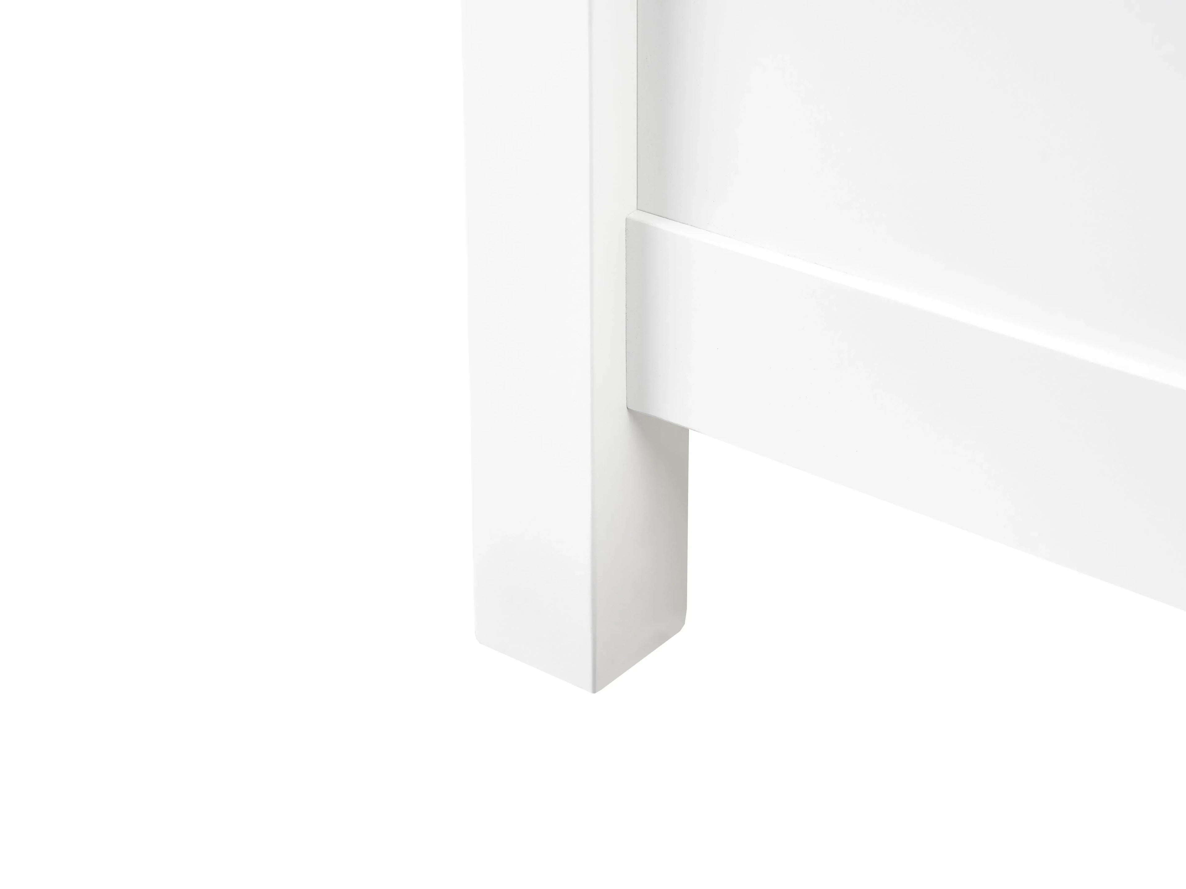Letto Legno 160 x 200 cm Bianco