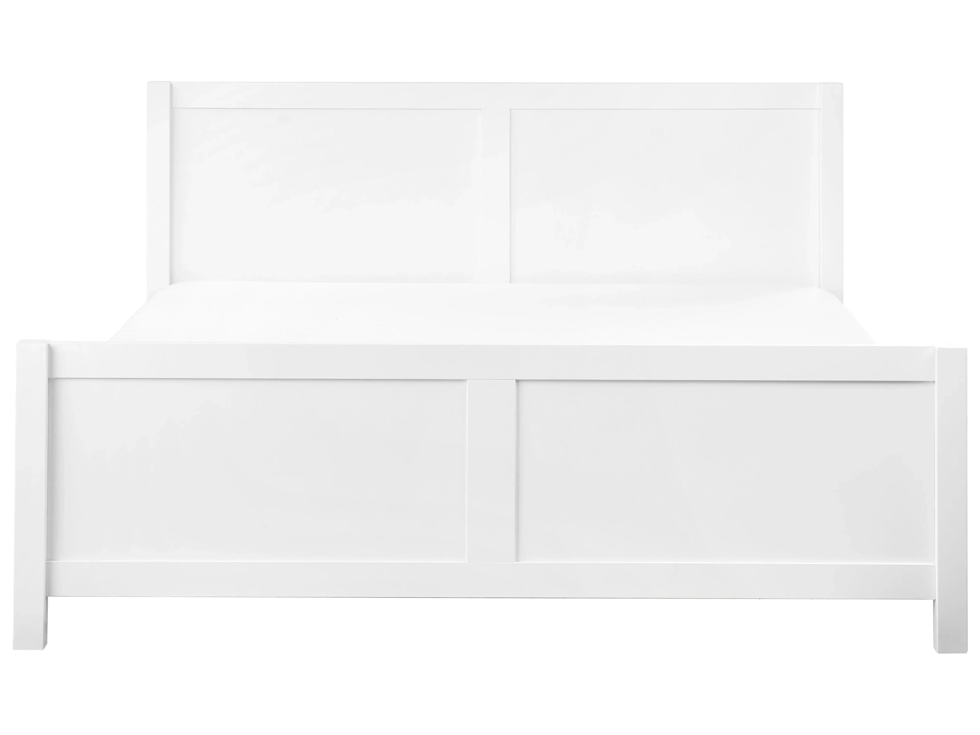 Letto Legno 180 x 200 cm Bianco