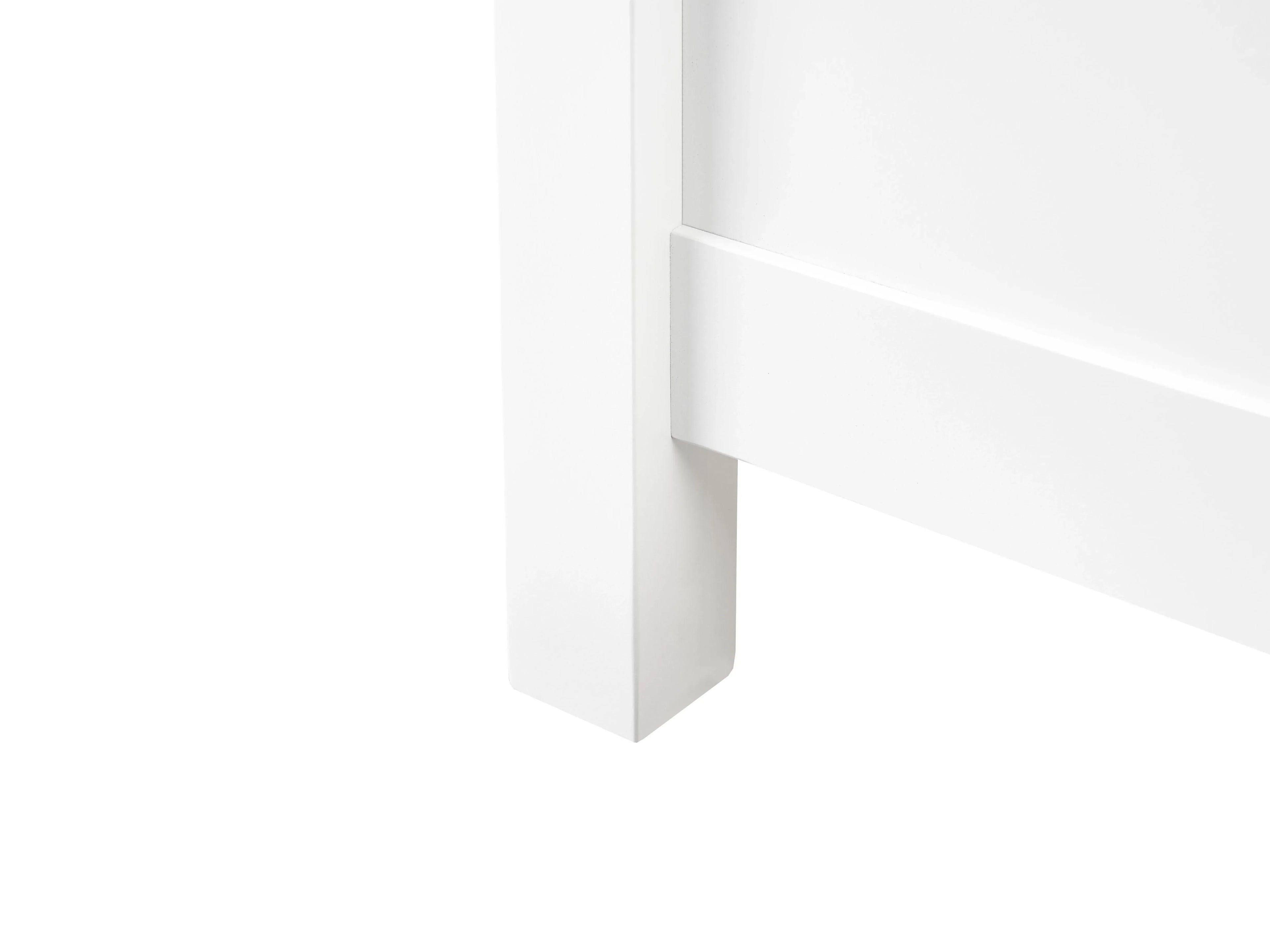 Letto Legno 180 x 200 cm Bianco