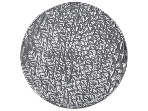Décoration Murale Métal 60 cm Argent