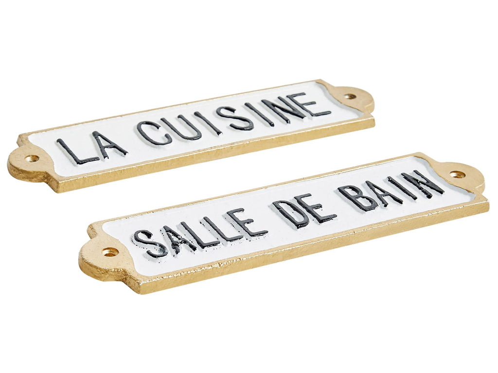 Décoration murale 6 cm Blanc
