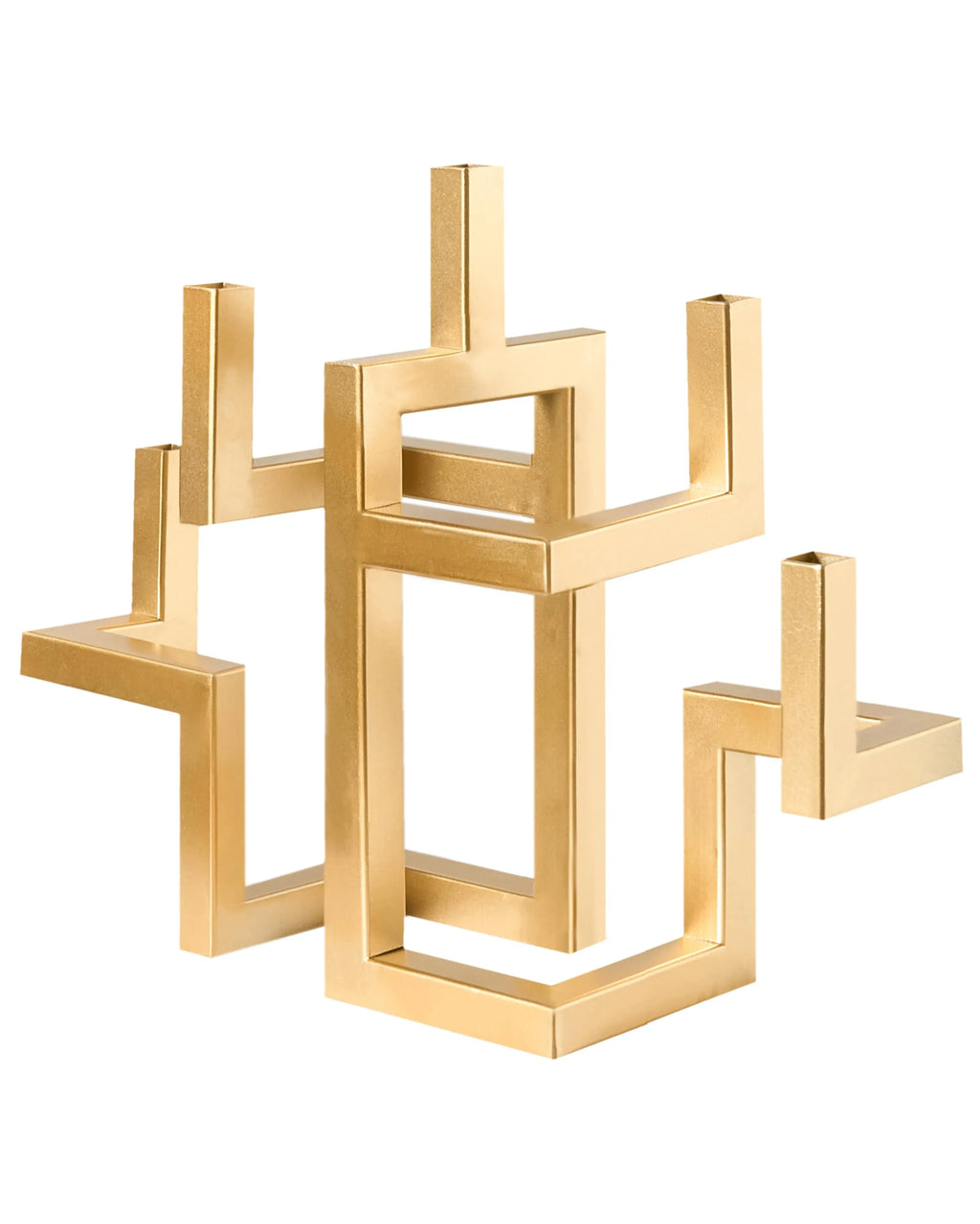 Portacandele  Metallo 30 cm Oro