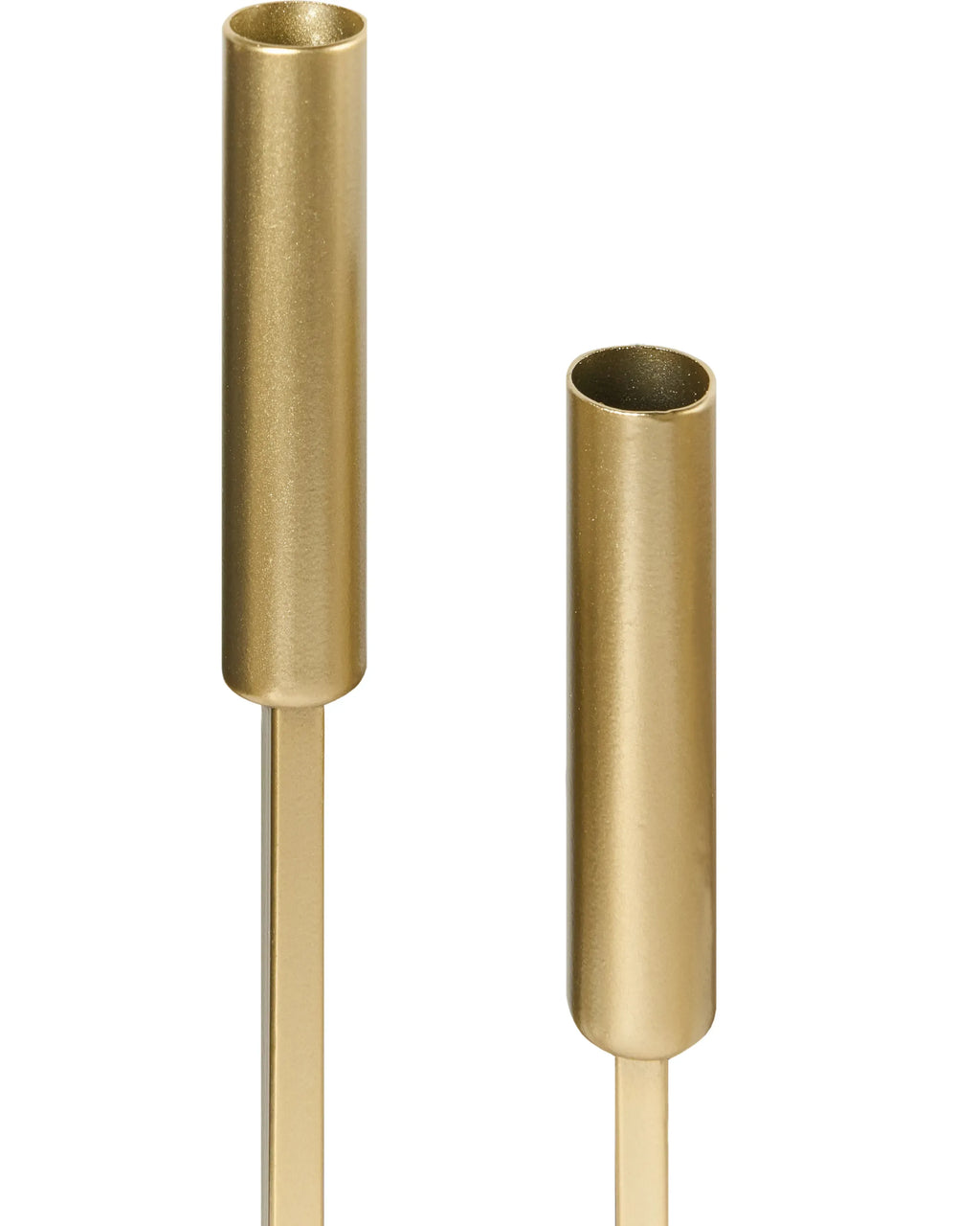 Porte-bougie Métal 26 cm Or