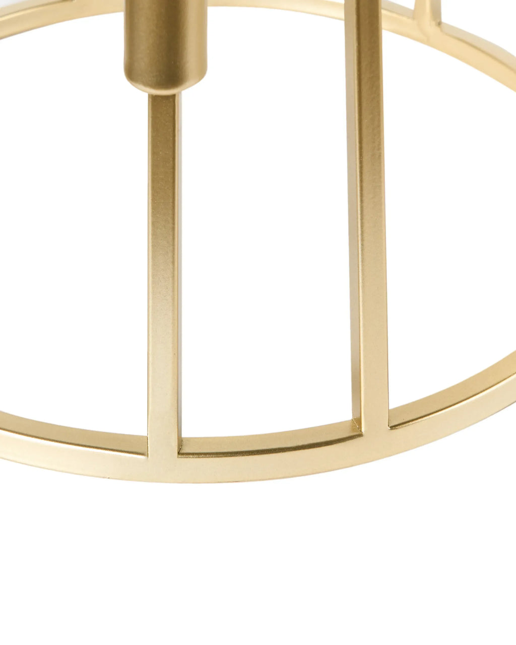 Porte-bougie Métal 26 cm Or