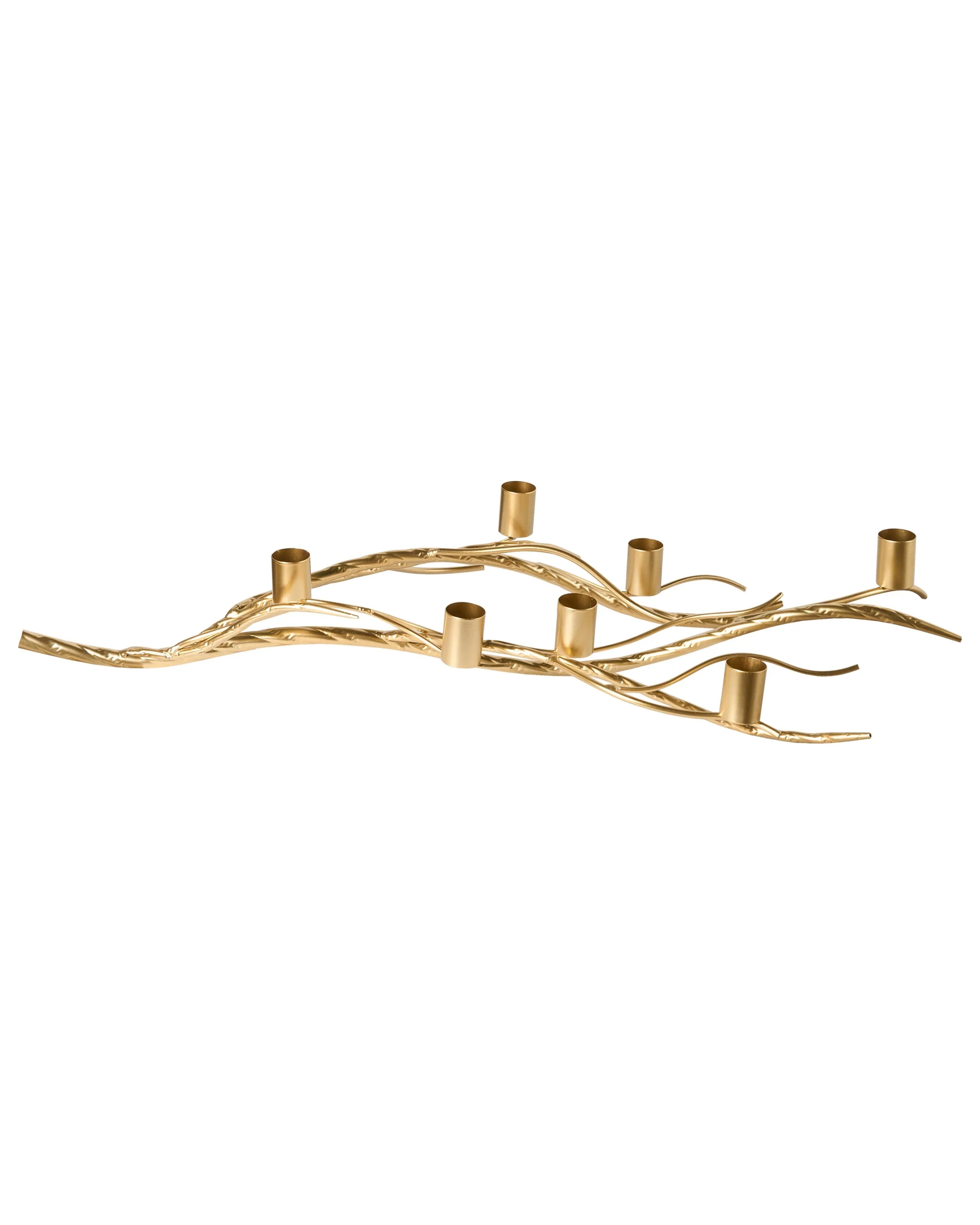 Portacandele  Metallo 10 cm Oro