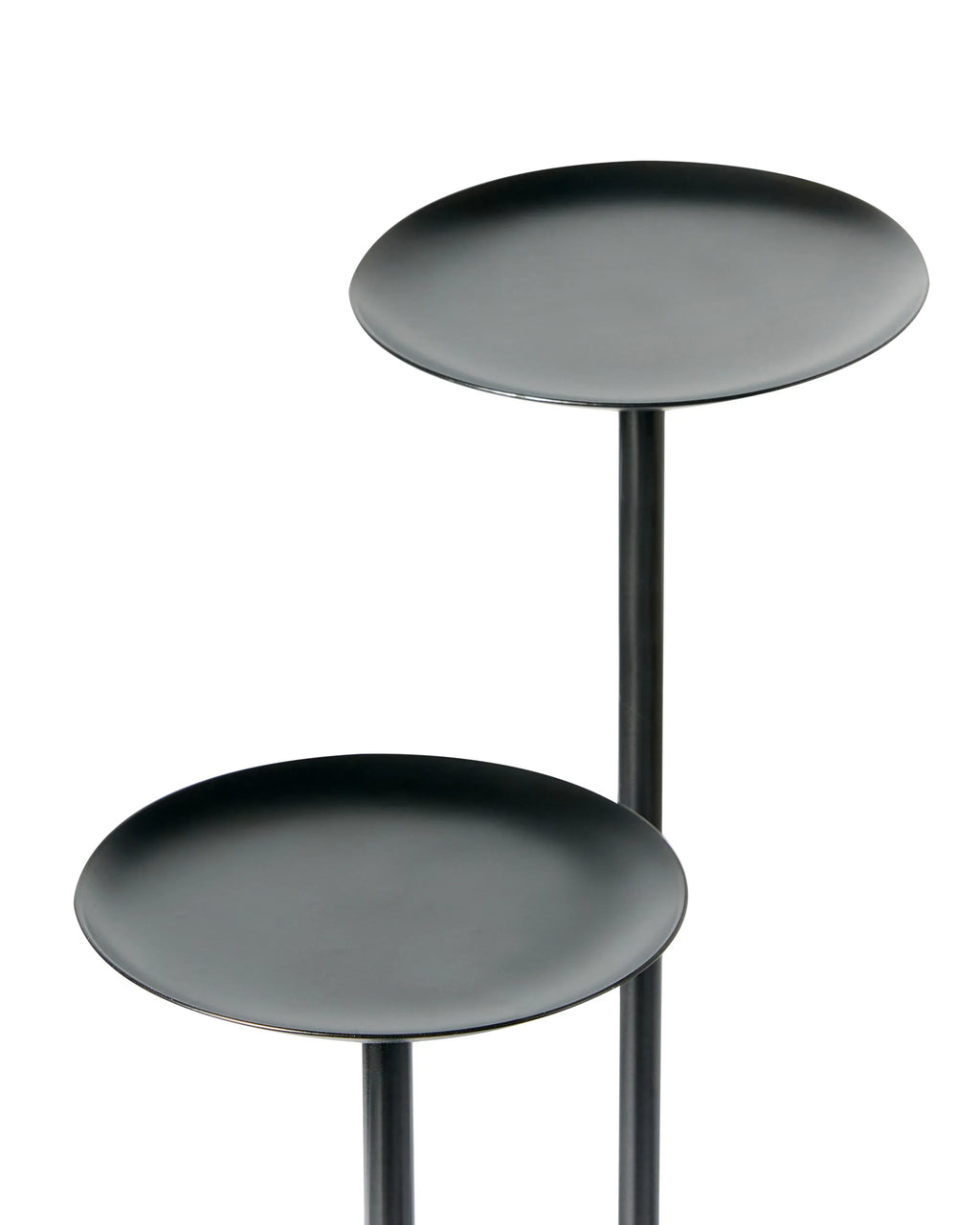 Bougeoir en Métal 23 cm Noir