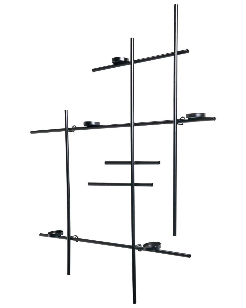 Bougeoir mural 74 cm Noir