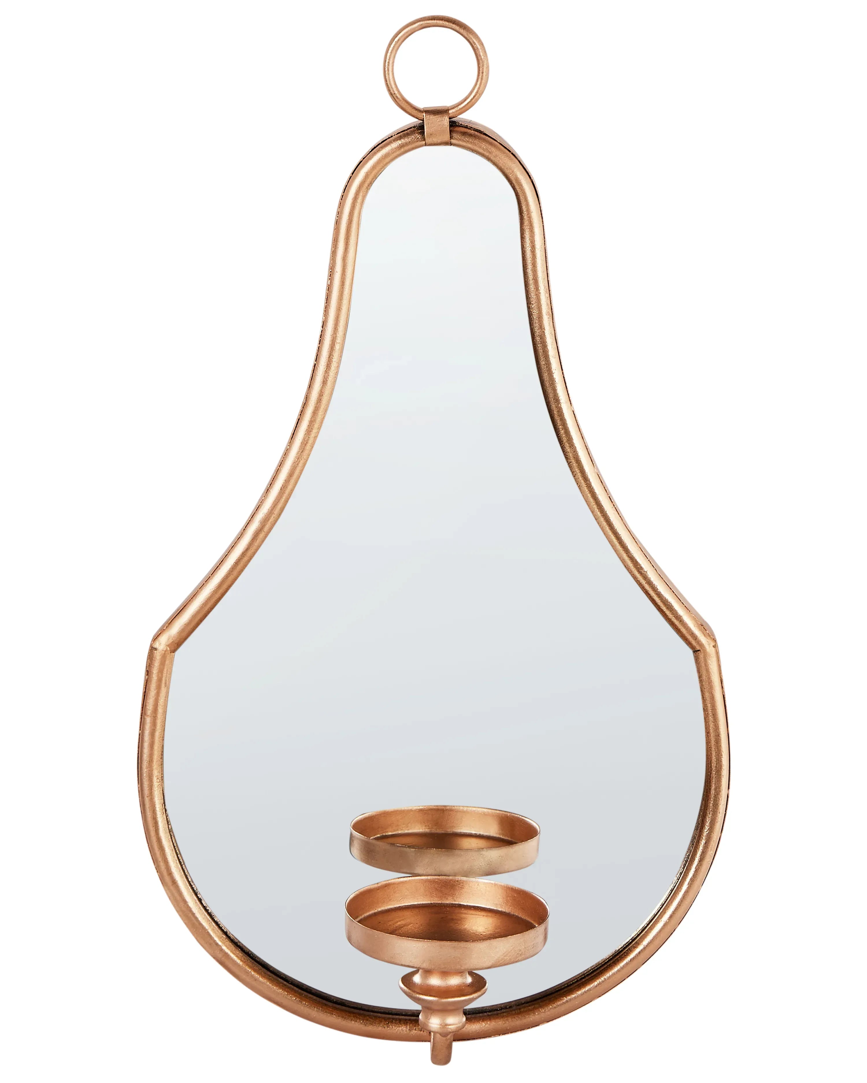 Portacandele da parete  Metallo 45 cm Oro