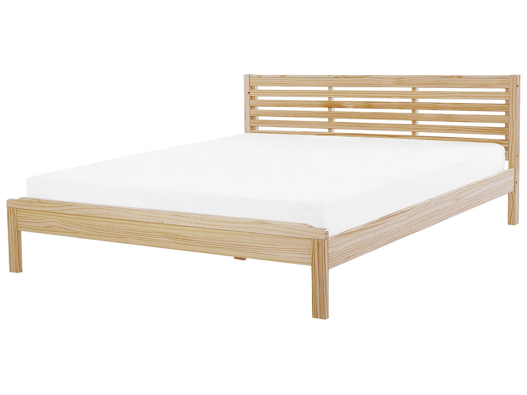 Letto Legno  180 x 200 cm Marrone chiaro