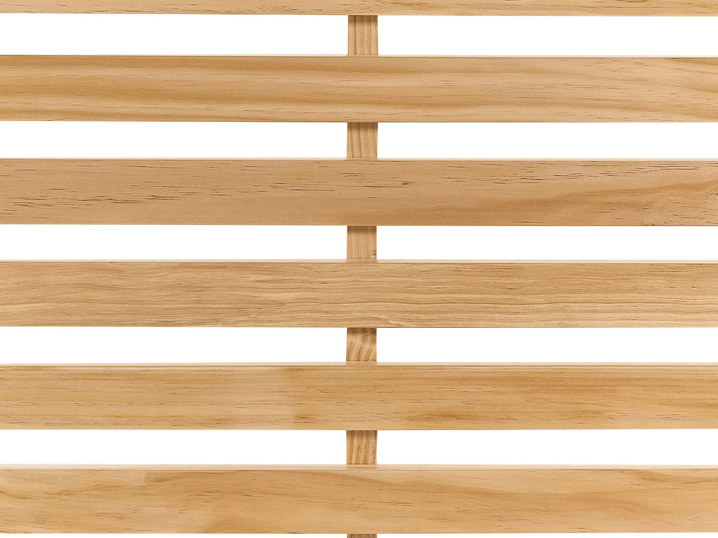Lit en bois 180 x 200 cm Marron clair