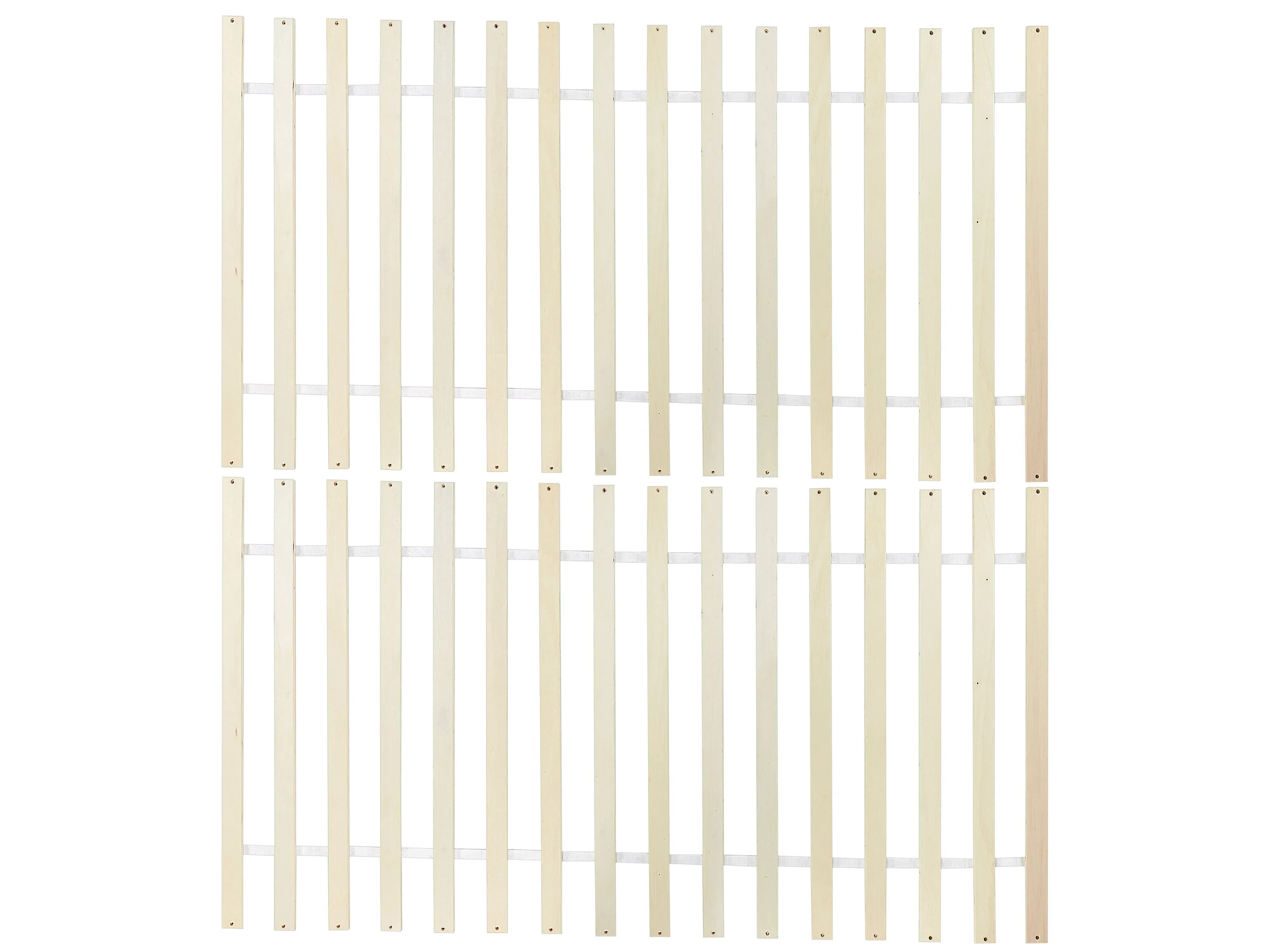 Lit en bois 180 x 200 cm Marron clair