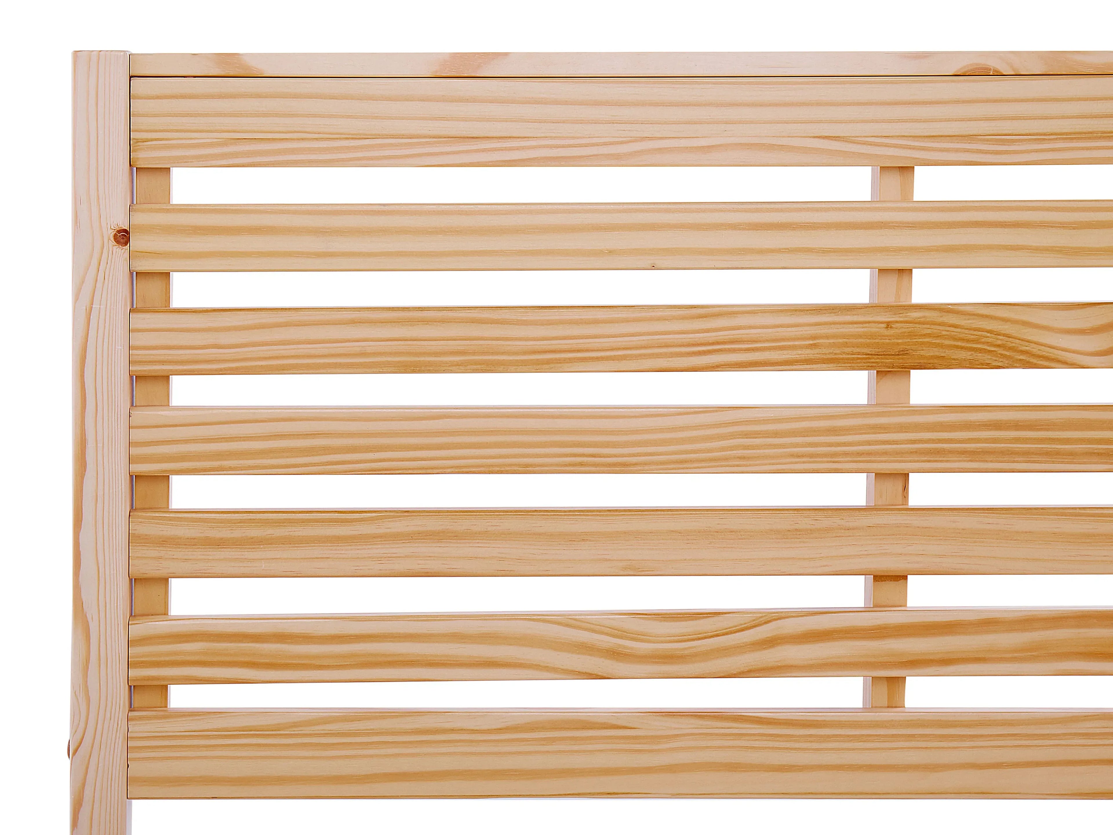 Lit en bois 180 x 200 cm Marron clair