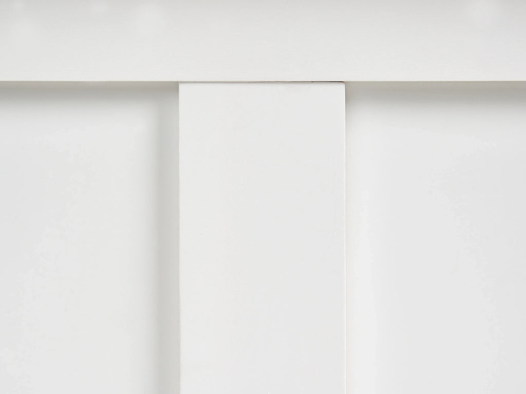 Lit coffre Pin massif  140 x 200 cm Blanc