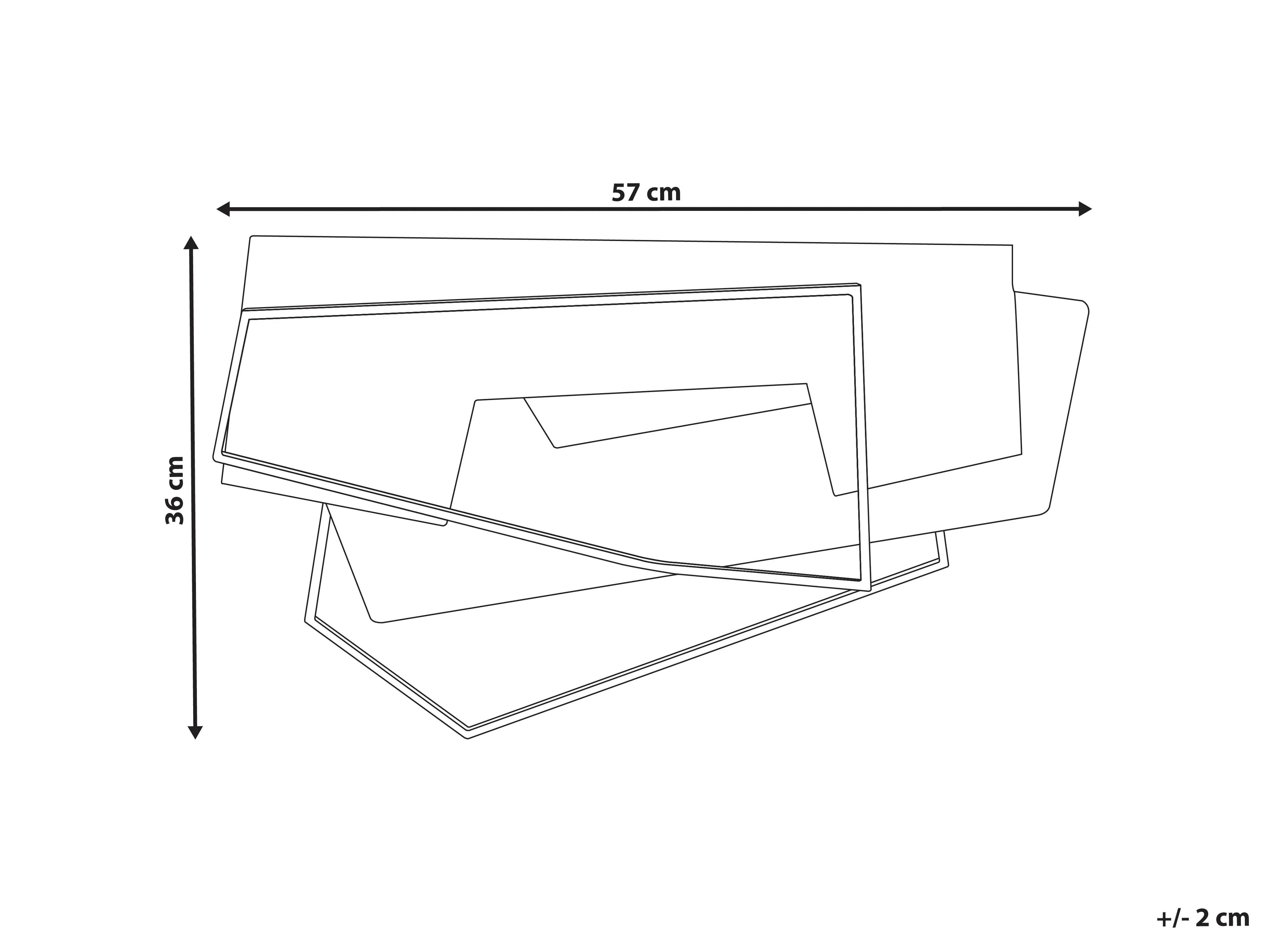 Decorazione da parete  Metallo 36 cm Marrone