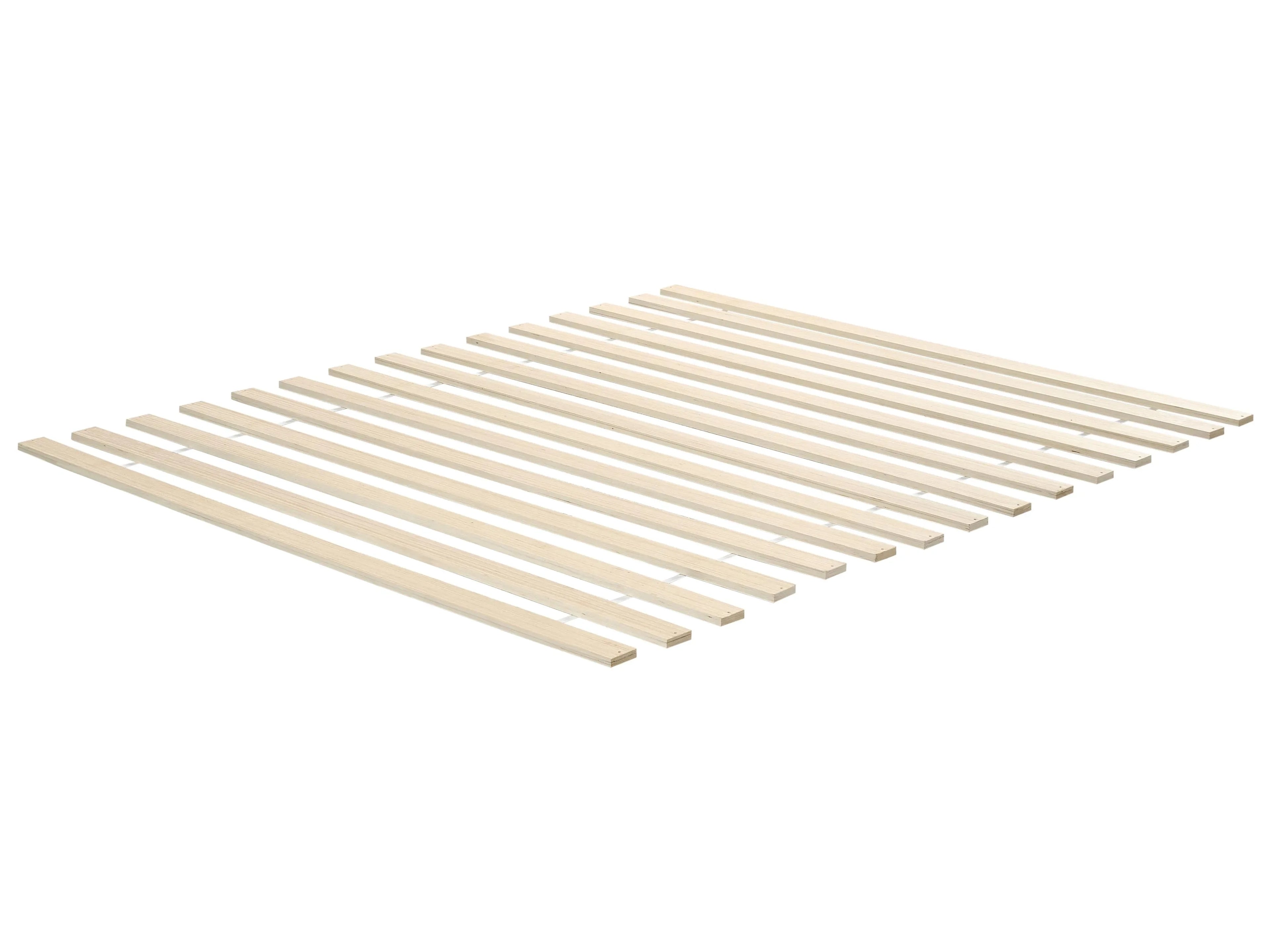 Lit avec tiroirs de rangement sans tête de lit 160 x 200 cm Blanc