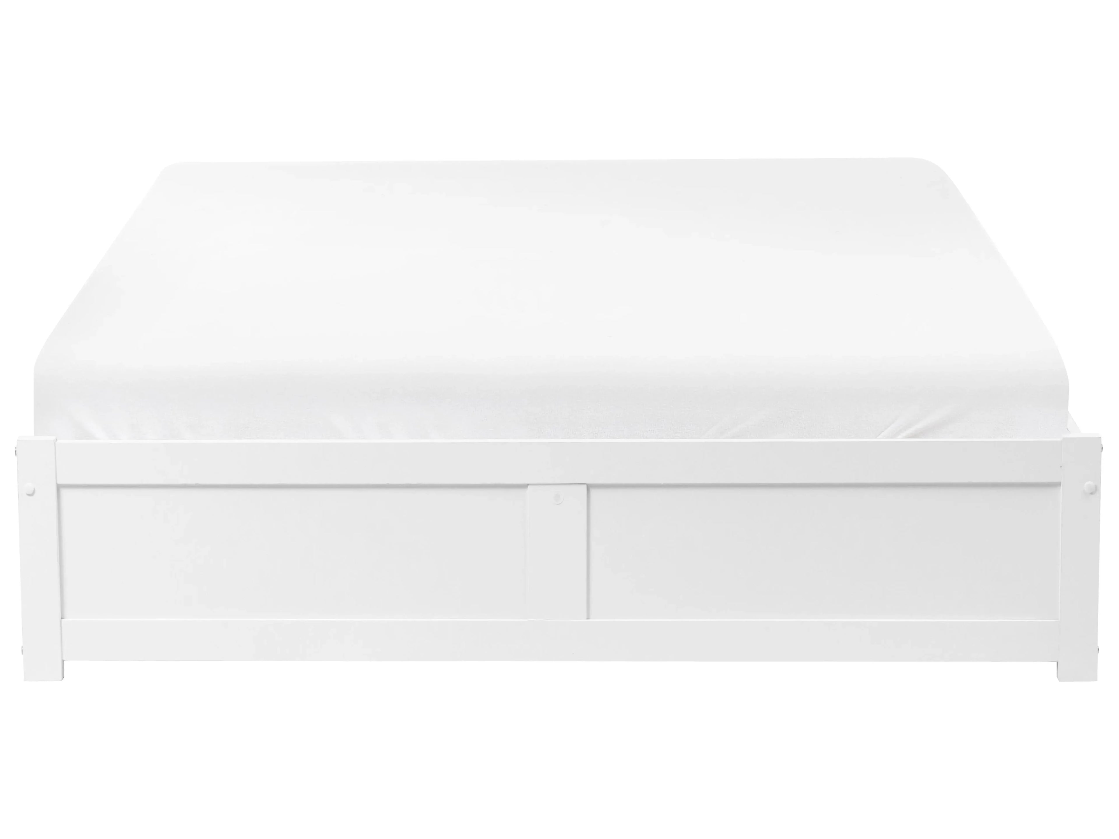 Letto con cassetti contenitore senza testata  180 x 200 cm Bianco