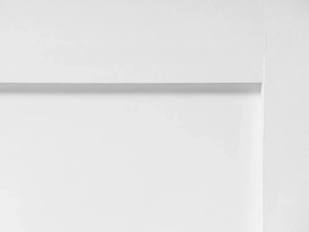 Lit coffre avec tiroirs de rangement sans tête de lit 180 x 200 cm Blanc