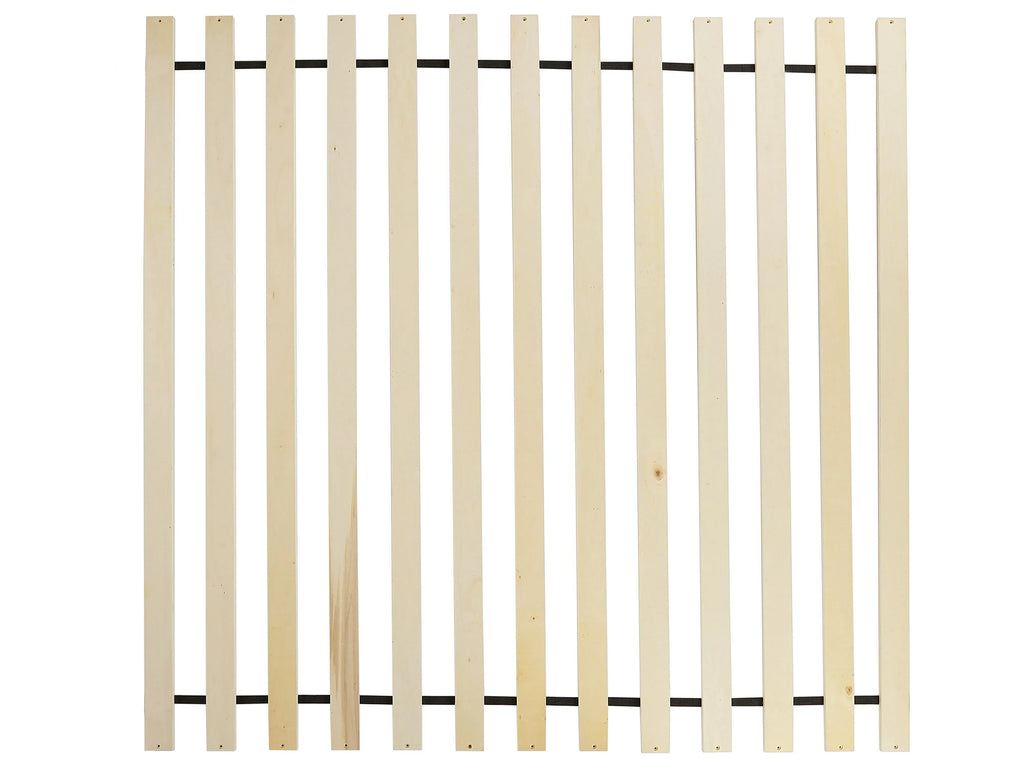 Lit à baldaquin Bois 180 x 200 cm Marron clair