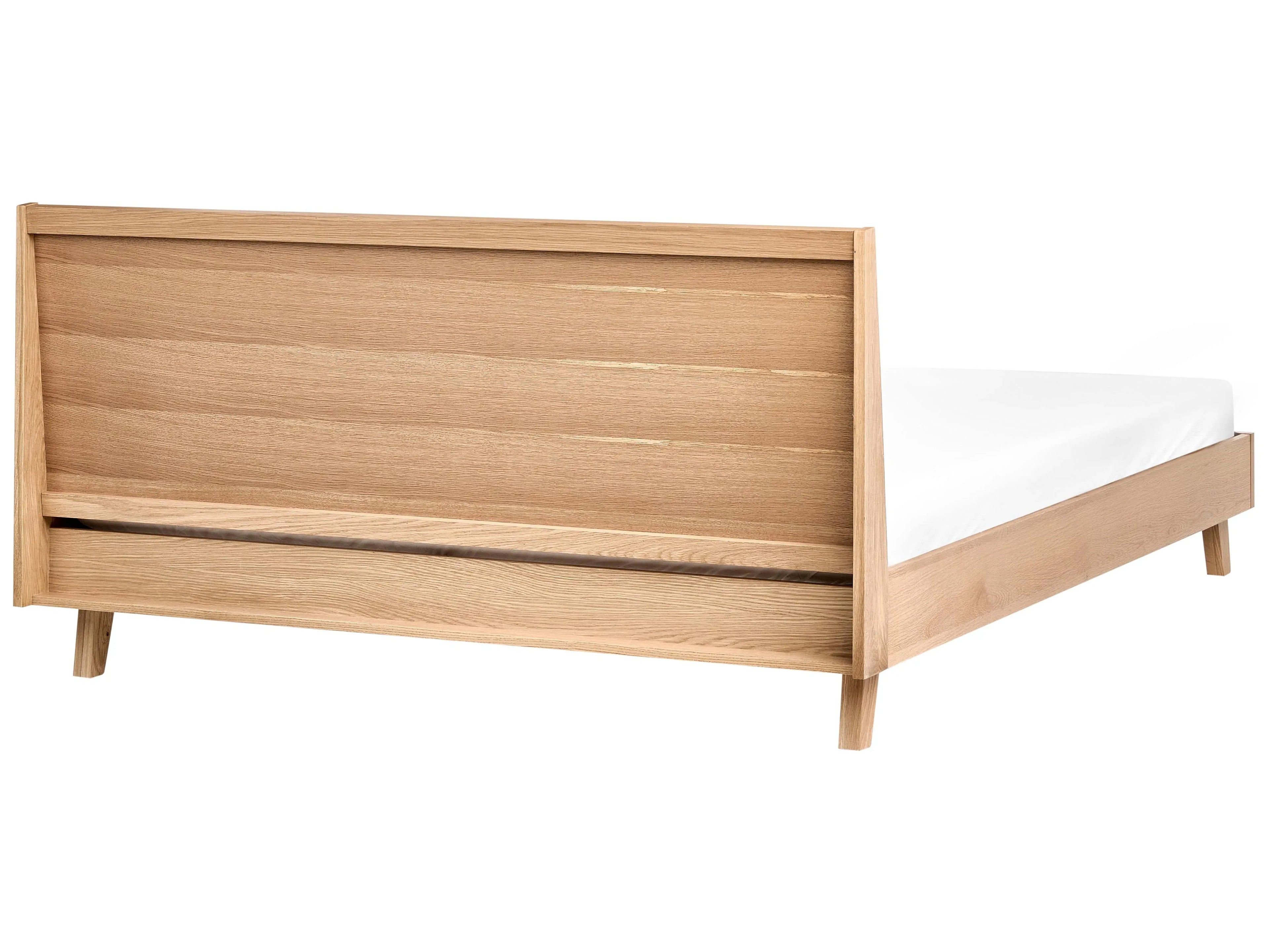 Letto 180 x 200 cm Rovere chiaro