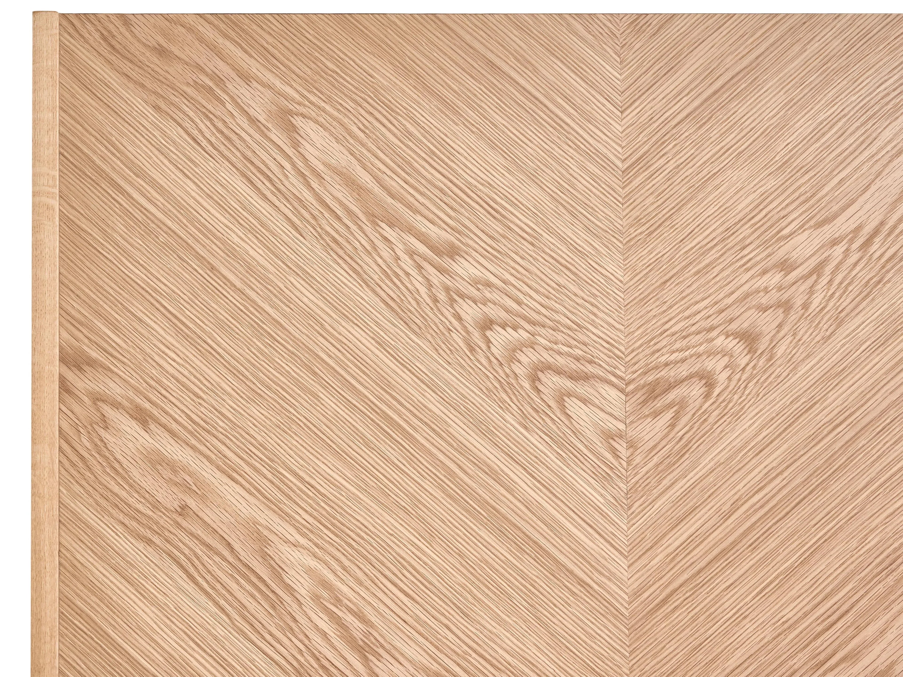Letto 180 x 200 cm Rovere chiaro