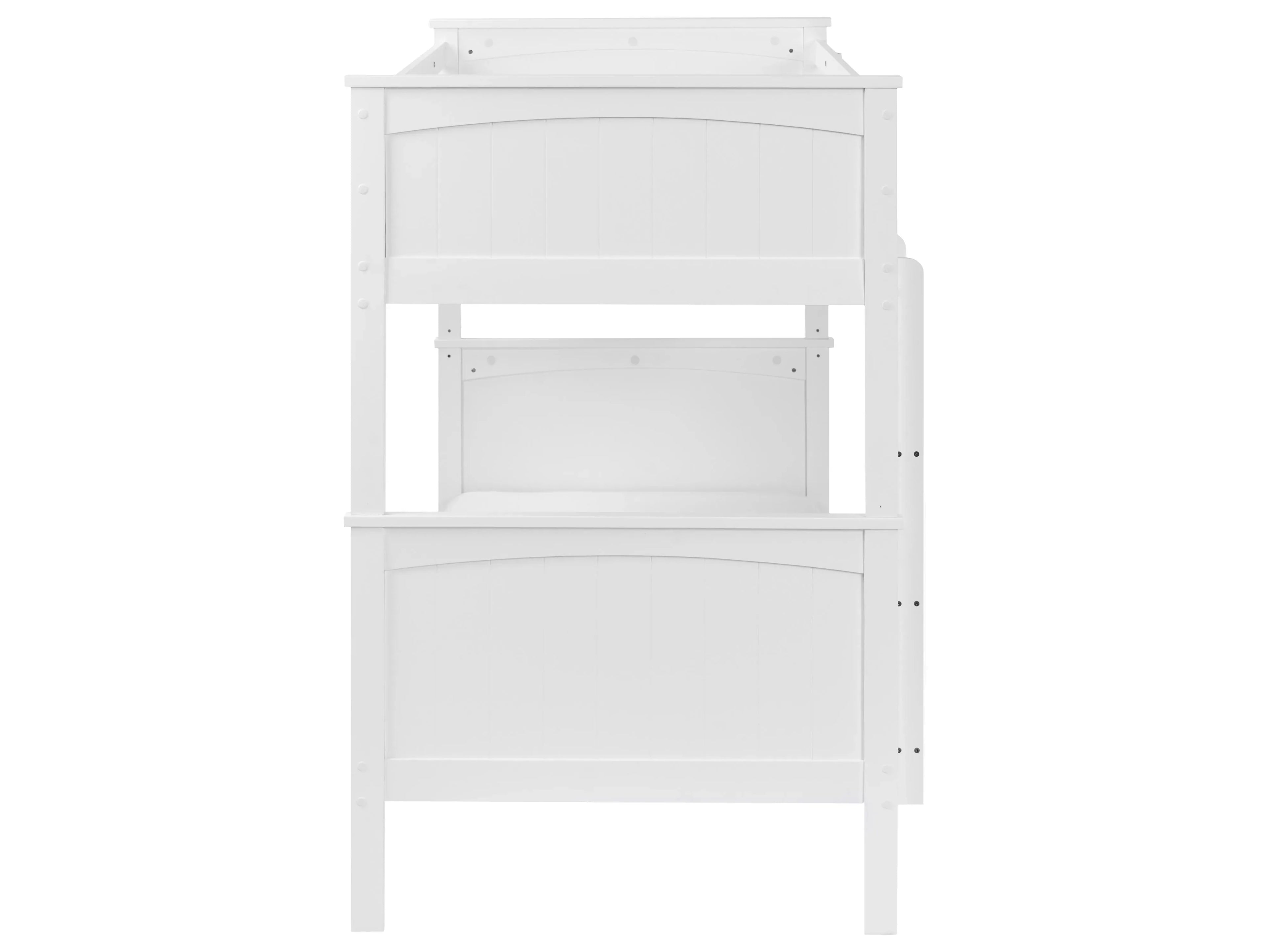 Letto a castello Legno di pino  90 x 200 cm Bianco