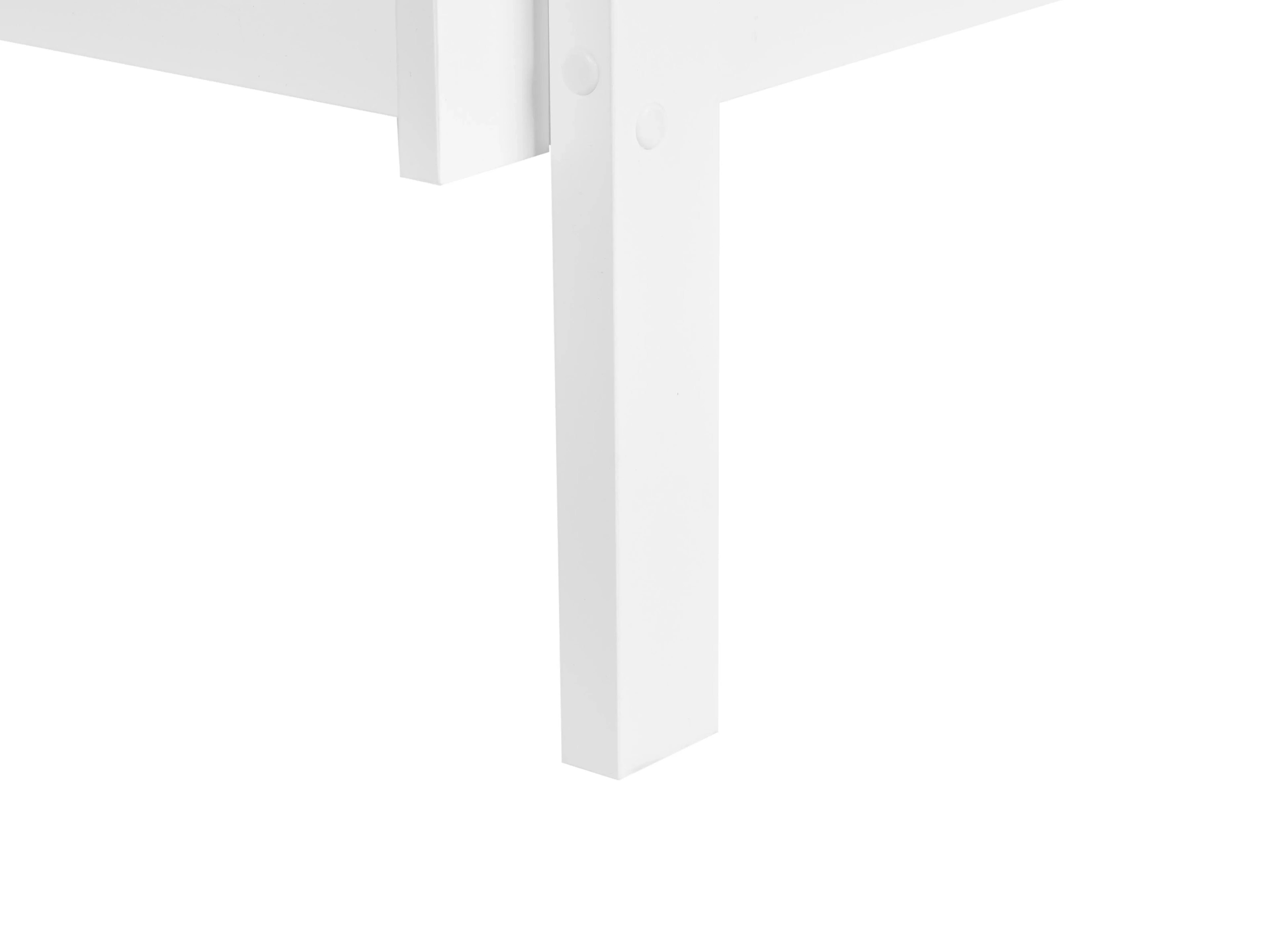 Lit superposé Bois de pin 90 x 200 cm Blanc